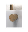 Bath Overflow Filler w/Integrated Valve - Brushed Bronze