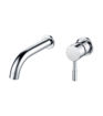 Scarborough 155mm Wall Mounted Basin Mixer - Chrome