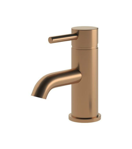 Scarborough Basin Mixer & Waste - Brushed Bronze