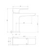Berrymoor Basin Mixer & Waste - Brushed Bronze