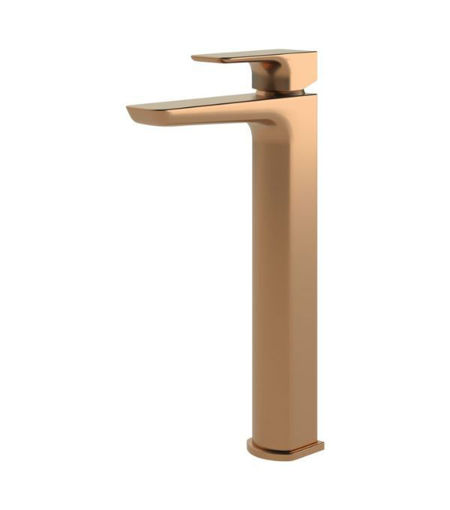 Berrymoor Tall Basin Mixer - Brushed Bronze
