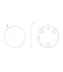 Kendal 600mm Round Mirror - Brushed Bronze