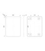 Kendal 600x800mm Rectangle Mirror - Brushed Bronze