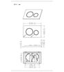 Round Push Button Flushplate - Chrome