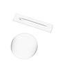 Floor Standing Bath Overflow & Waste Cover - White