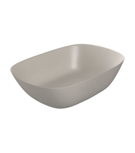 Claydon 460x320mm Resin Washbowl - Latte