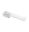 1542mm Standard Square One-Piece Basin & Overflow Ring - Left Hand