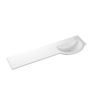 1544mm Standard Round One-Piece Basin & Overflow Ring - Right Hand