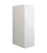Cedar 200mm Standard Toilet Roll Unit - White Gloss (Grey Cab)