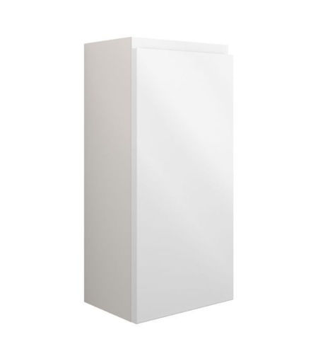 Cedar 300mm Slim Base Unit - White Gloss (Grey Cab)