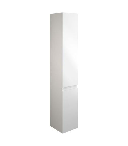 Cedar 300mm Tall Unit - White Gloss (Grey Cab)