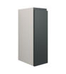 Cedar 200mm Standard Toilet Roll Unit - Matt Graphite Grey (Grey Cab)