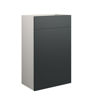 Cedar 500mm Standard WC Unit - Matt Graphite Grey (Grey Cab)