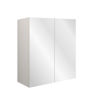 Cedar 600mm Mirrored Wall Unit - Matt Graphite Grey (Grey Cab)