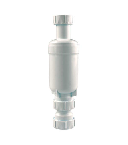 Marley 32mm Waste Trap - Straight Through Trap - White