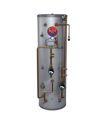 Uk Cylinders Elite Heat PUmp Combi Indirect Pre Plumbed 250/60L Without Pump