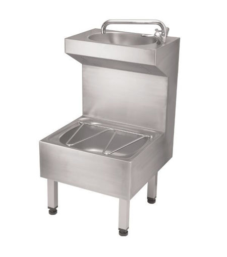 Franke Centinel G20055N Hospital Spec Floorstanding Janitorial Sink with Lever Mixer Tap