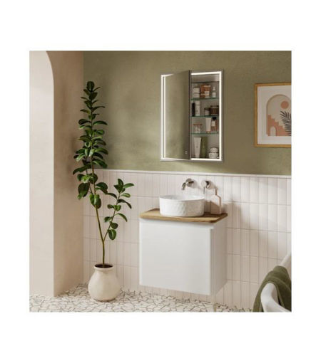 HIB Vanquish 80 LED Recessed Cabinet H73 X W83 X 12.5cm 47800