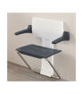 Impey Slimfold Assisted Living Shower Seat - Grey - C/W Armrests