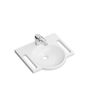 Hewi Mineral Washbasin Set 950.19.023 450mm x 400mm, White, With Washbasin Fitting AQ1.12M10340