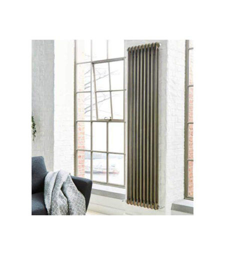 Kartell Laser Klassic Vertical 2 Column 1800mm x 506mm 11 Section - Raw Metal