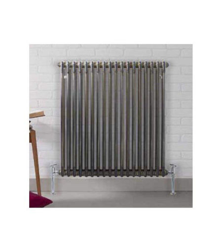 Kartell Laser Klassic Horizontal 3 Column 600mm x 1012mm 22 Section - Raw Metal