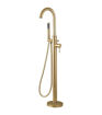 Scarborough Floor Standing Bath/Shower Mixer - Brushed Brass