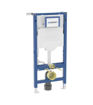 Geberit Duofix 1120mm WC Frame Blue With Sigma 120mm Cistern