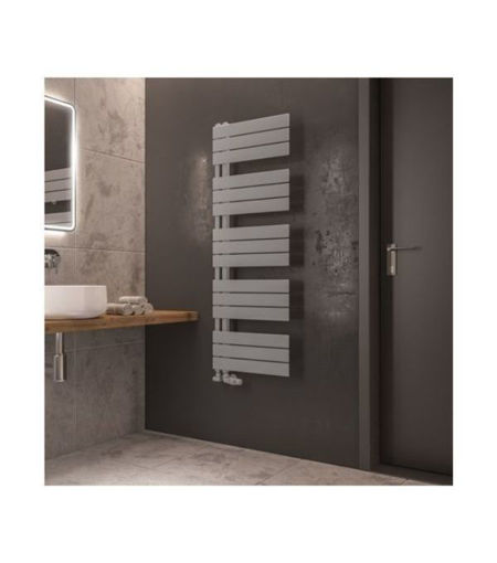 89.0626 - Eastbrook - Helmsley Towel Radiator - 500 x 1400 - Matt Grey