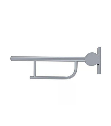 Armitage Shanks 800mm Contour 21 White Hinged Arm Wall Support Grab Rail - S6360AC