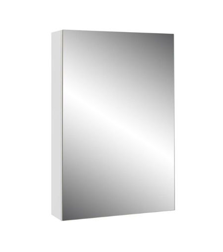 Jura 500 LED Mirror 1 Door -White