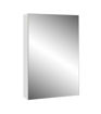 Jura 500 LED Mirror 1 Door -White