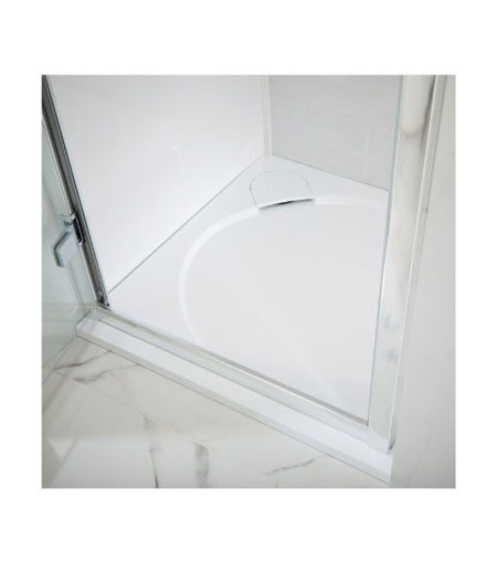 Talla Hidden Waste Shower Tray 1200 x 900 Rectangular