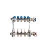 Polypipe 5 Port Stainless Steel EuroCone UFH Manifold - UFH12755EC