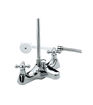 Regency Deck Mounted Bath Shower Mixer Chrome Plated