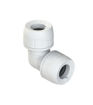 Polypipe New Enhanced Polyplumb 15mm Equal Elbow - White