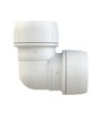 Polypipe New Enhanced Polyplumb 28mm Equal Elbow - White