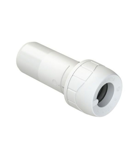 Polypipe New Enhanced Polyplumb 22mm x 15mm Socket Reducer- White