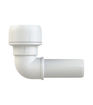 Polypipe New Enhanced Polyplumb 22mm Spigot Elbow - White