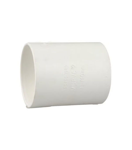 Wavin Osma Waste 2M104W Straight Connector 50mm