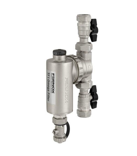 Fernox TF1 Omega Filter 22mm With Valves 62249